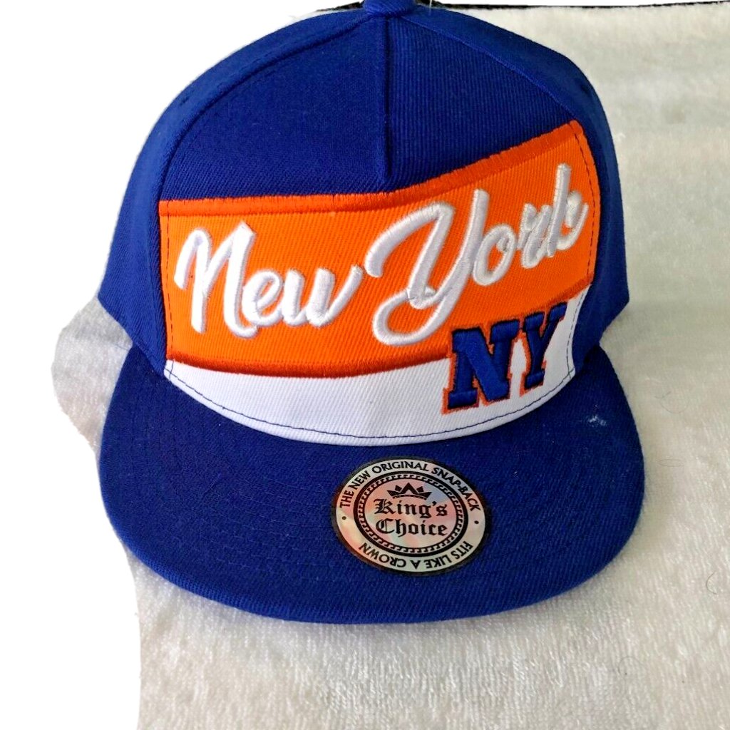 New Kings Choice Usa Snapback HatCap New York Raised Letter